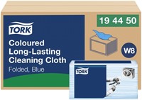 Reinigingsdoek Tork W8 Premium 1-laags 40 vel blauw 194450-5