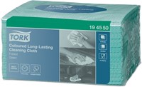 Reinigingsdoek Tork W8 Premium 1-laags 40 vel groen 194550