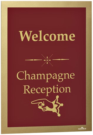 Duraframe Durable 487230 A4 goud 2 stuks-2