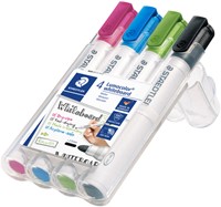 Whiteboardmarker Staedtler Lumocolor 351 set à 4 stuks fun assorti-2
