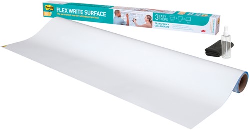 Whiteboardfolie Post-it Super Sticky Flex Write Surface 91,4x121,9cm wit