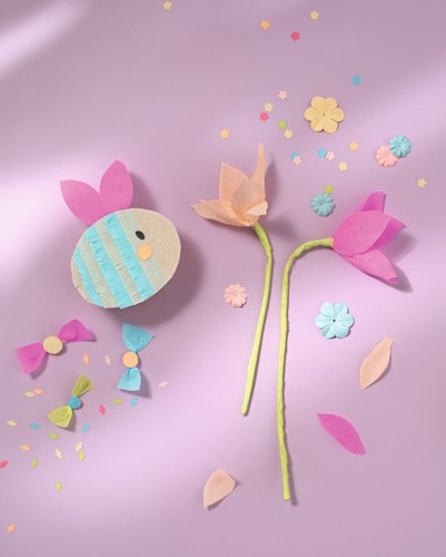 Crêpepapier Folia 50x200cm 10 rollen mixkleuren-3