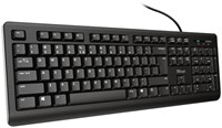 Toetsenbord Trust Primo QWERTY zwart-2