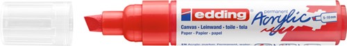 Acrylmarker edding e-5000 breed verkeersrood