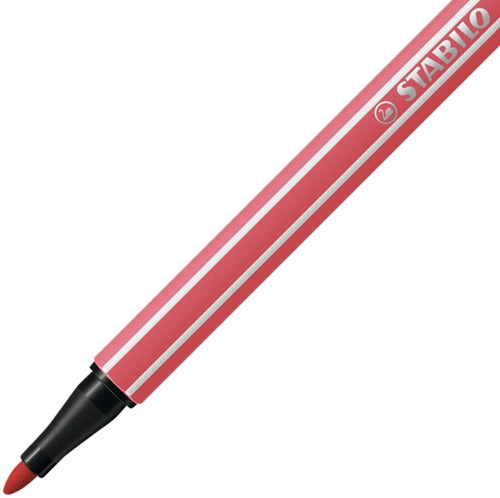Viltstift STABILO Pen 68/47 medium roestig rood-2