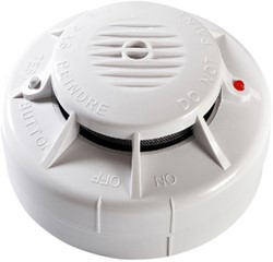 Rookmelder Fito optisch inclusief 3V lithium batterij draadloos koppelbaar