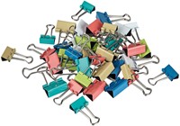 Papierklem MAUL 215 foldback 7mm + 9mm assorti 24 stuks-3