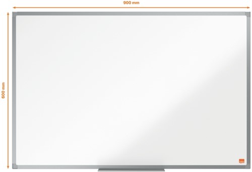 Whiteboard Nobo Essence magnetisch 60x90cm staal-3