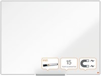 Whiteboard Nobo Impression Pro 90x120cm staal-2
