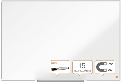 Whiteboard Nobo Impression Pro 60x90cm staal-2