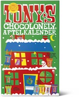Chocolade Tony's Chocolonely Kerst big Tiny calendar 225gr assorti