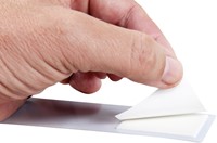 Wandlijst MAUL Standard zelfklevend 50cm incl 2 magneten wit-1