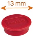 Magneet Nobo 13mm rood 10 stuks-1