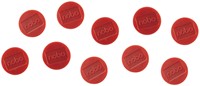 Magneet Nobo 32mm rood 10 stuks-2