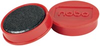 Magneet Nobo 32mm rood 10 stuks-3