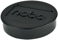 Magneet Nobo 38mm zwart 10 stuks