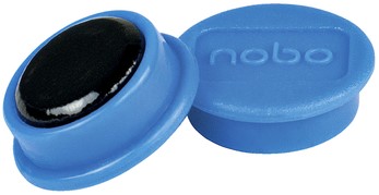 Magneet Nobo 24mm blauw 10 stuks-3