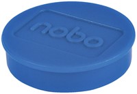 Magneet Nobo 32mm blauw 10 stuks
