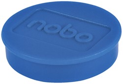 Magneet Nobo 32mm blauw 10 stuks