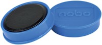 Magneet Nobo 32mm blauw 10 stuks-3