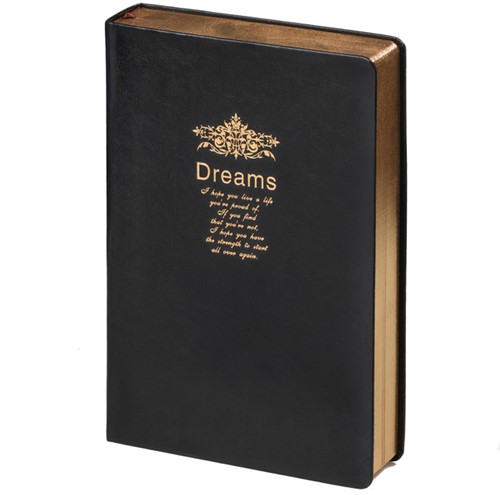 Notitieboek Kalpa Dreams 214x145x40mm blanco zwart