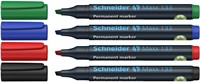 Viltstift Schneider Maxx 133 schuin 1-4mm assorti 4 stuks-2