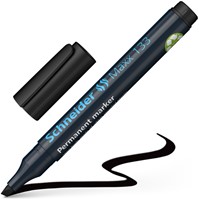 Permanent marker Schneider Maxx 133 schuin 1-4mm assorti 4 stuks-3