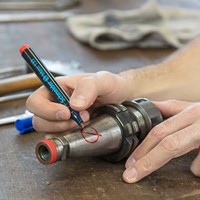 Permanent marker Schneider Maxx 133 schuin 1-4mm assorti 4 stuks-5