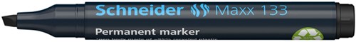 Permanent marker Schneider Maxx 133 schuin 1-4mm zwart-3