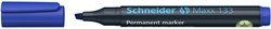 Viltstift Schneider Maxx 133 schuin 1-4mm blauw