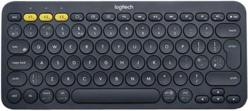 Toetsenbord Logitech K380 Bluetooth QWERTY grijs