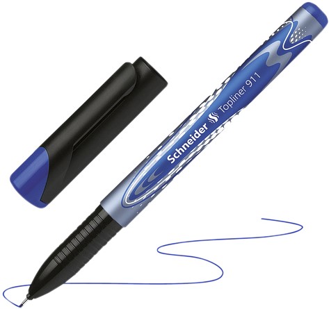 Fineliner Schneider Topliner 911 0.4mm blauw-3