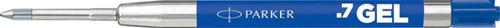 Gelschrijvervulling Parker Quink Economic M blauw blister à 2st-2