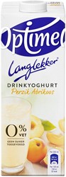 Drinkyoghurt Optimel Langlekker perzik abrikoos 1liter