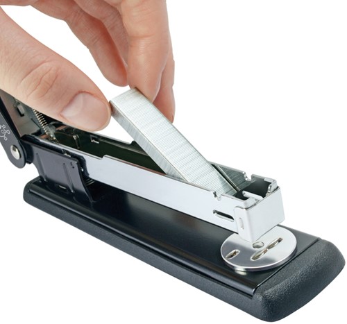 Nietmachine Rapesco Germ-Savvy Traditional Metal Marlin antibacterieel zwart-2