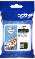Inktcartridge Brother LC-421BK zwart