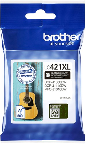 Inktcartridge Brother LC-421XL zwart