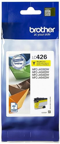 Inktcartridge Brother LC-426 geel