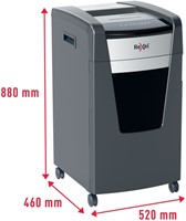 Papiervernietiger Rexel Momentum Extra XP516+ snippers 2x15mm-8