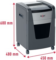 Papiervernietiger Rexel Momentum Extra XP418+ snippers 4x35mm-15