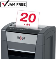 Papiervernietiger Rexel Momentum P420+ snippers 4x35mm-2
