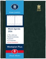 Agenda 2026 Ryam Weekplan Plus Mundior groot letter 7dagen/2pagina's assorti-2