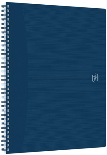 Spiraalblok Oxford Origin A4+ lijn 140 pagina's 80gr blauw-2