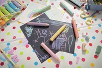 Kleurpotloden STABILO 880 woody inclusief puntenslijper pastel assorti etui à 6 stuks-2