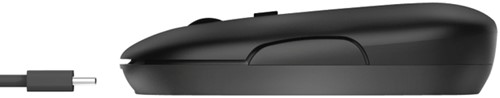 Muis Trust Puck Draadloos Oplaadbaar zwart-3