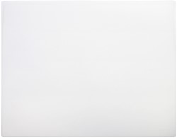 Onderlegger Quantore 63x50cm wit-transparant