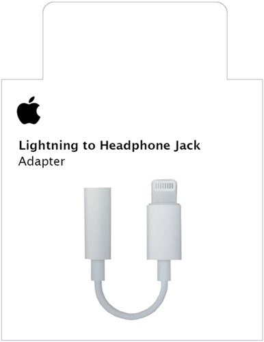 Adapter Lightning naar 3.5 mm jack