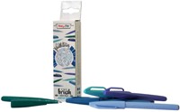 Brushpen Pentel Sign SES15C Spring Rain assorti 6 stuks-3