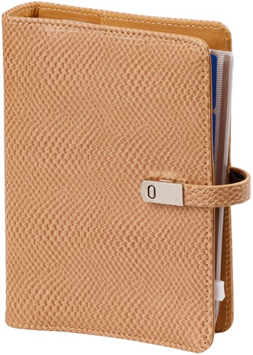 Organizer Kalpa Personal inclusief agenda 2026-2027 7dagen/2pagina's slangenprint bruin-2