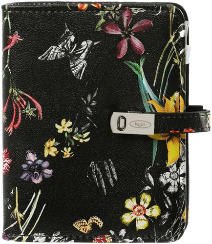 Organizer Kalpa Pocket inclusief agenda 2026-2027 7dagen/2pagina's bloemenzee zwart-3